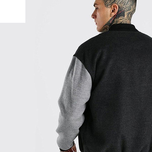 Vente en Gros Personnalisable Décontracté Hommes Faux Varsity Veste Tissu Technique avec Poche Taille et Couleur Personnalisables - Product Image 3