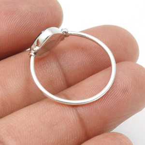 Gran Venta de piedras preciosas de labradorita Natural de buena calidad, anillo con forma de cojín de Plata de Ley 925, joyería hecha a mano, proveedor mayorista - Product Image 5