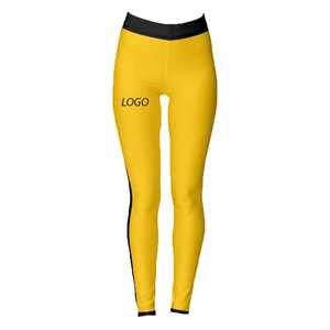 ชุดออกกำลังกายผู้หญิงคุณภาพสูง ชุดกีฬาไร้ตะเข็บ กางเกงเลกกิ้งพิมพ์ลาย ออกแบบเองได้ สำหรับฟิตเนสและโยคะ - Product Image 1