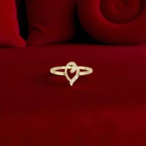 Bague fantaisie abstraite en argent taille ronde Moissanite E-F/VVS-VS de 0.03 carats avec ensemble de broches de diamant pour femme - Product Image 6