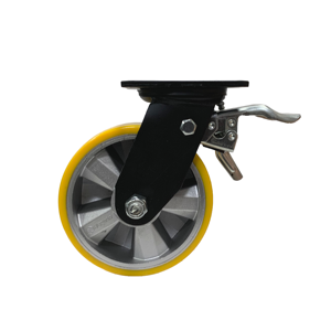 ลูกล้อเบรคแบบหมุนทำจากโพลียูรีเทนขนาด8นิ้วสำหรับงานหนัก - Product Image 2