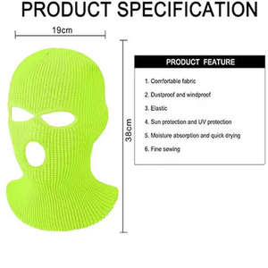 Pasamontañas de precio razonable más vendido personalizado en todos los tamaños pasamontañas altamente estirable fabricado profesionalmente - Product Image 5