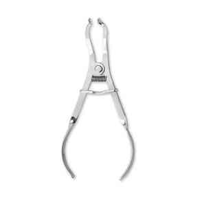 Forceps de barrage en caoutchouc manuel en acier inoxydable de haute qualité Kit d'instruments dentaires professionnels réutilisable classe I Caronia chirurgical - Product Image 3