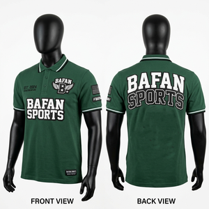 เสื้อโปโลผ้าคอตตอนหนานุ่มพรีเมียม สไตล์สตรีทแวร์ ทรงโอเวอร์ไซส์ ลายกราฟิก สำหรับไลฟ์สไตล์คนเมือง เสื้อโปโลชาย - Product Image 4