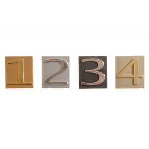 Dígito Autoadhesivo 4,5 cm-insignia Grafito - Product Image 3