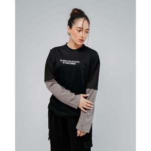 <b>Game</b> Changers Cotton Blend Polyester Knitted Fabric Dual Sleeves Screen Printed Contrast Trim Unisex - Product Image 6