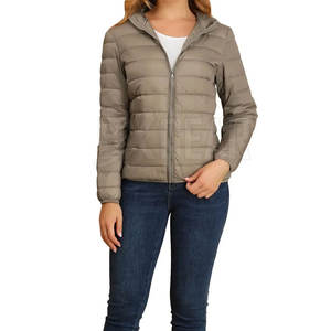 Recién llegado, chaqueta acolchada informal para mujer, ligera y cálida con aspecto moderno, adecuada para uso en invierno o al aire libre - Product Image 2