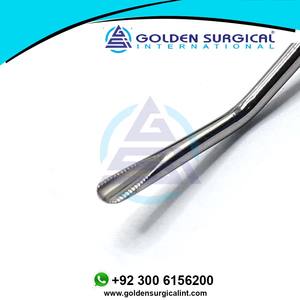 Elevador Dental de Acero Inoxidable con Ángulo Ascendente para Extracción de Raíces, Instrumentos Dentales Pulidos ELV-012 - Product Image 6