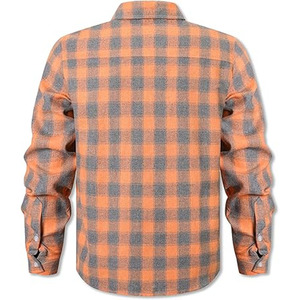 Camisa de Franela para Hombre de Alta Calidad, Manga Larga, Última Moda, Ligera y Cómoda, con Cierre Ajustable - Product Image 2