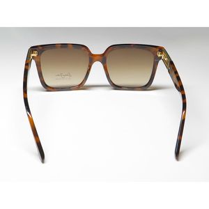 Occhiali da Sole Sean John SJS2010Ce, Protezione UV/UVB 100%, Lenti Rettangolari Sfumate Oro-Arancio, Montatura Quadrata Casual Antigraffio - Product Image 4