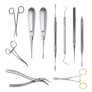 Juego de Instrumentos de Cirugía Dental de Acero Inoxidable de Primera Calidad, Procedimientos Manuales Maxilofaciales y Periodontales, Instrumentos Médicos Pentax, CE - Product Image 3