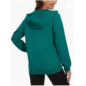 Sweat à capuche zippé pour femme Tissu éponge élégant et confortable pour un usage quotidien Running Winter Season du Bangladesh - Product Image 3