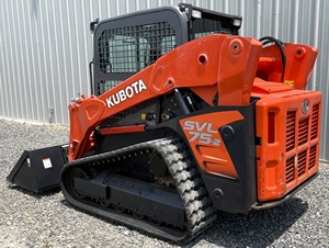 ราคาโรงงาน คุณภาพสูง รถตักล้อยางดีเซล Kubota SVL75-2 สีส้ม ความจุบุ้งกี๋ 0.45 ลูกบาศก์เมตร จัดส่งรวดเร็ว พร้อมส่ง - Product Image 1