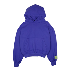 Sweat à capuche unisexe 430 g/m² 100 % coton, style délavé vintage, coupe droite ample, pour homme et femme, streetwear d'hiver, logo personnalisé - Product Image 3