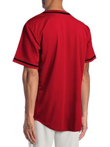 Venta al por mayor de alta calidad de béisbol Jersey uniforme en blanco personalizado hombres al por mayor de béisbol camisetas de béisbol Jersey - Product Image 4