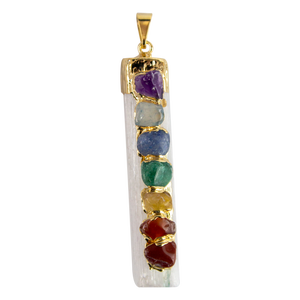 Colgantes de Cristal de Chakra, Cuarzo o Dijes de Piedra - Product Image 1