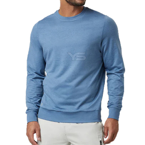 เสื้อสเวตเตอร์ไม่มีแขนของผู้ชายเสื้อสเวตเตอร์ผ้าฝ้ายพิมพ์ลายโลโก้ตามสั่งมีหลายสี - Product Image 5