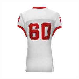 Polyester Material American <b>Football</b> Jersey Heavy Duty Stitching Short Sleeve Breathable <b>Best</b> Design American <b>Football</b> Jersey - Product Image 2