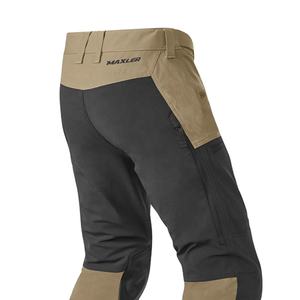 Pantalones de moto de tela avanzada que ofrecen resistencia a la abrasión, ajuste cómodo y armadura integrada de nivel 1 CE. - Product Image 6