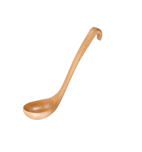 Cuchara de sopa de madera personalizada, producto más vendido, cuchara de sopa de madera Natural hecha a mano creativa a precio barato - Product Image 1