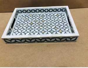 Annatto Wood Eco-Friendly Handmade Trays with <b>Matching</b> <b>Boxes</b> Elegant Engraving Carving for Home Decoration - Product Image 2