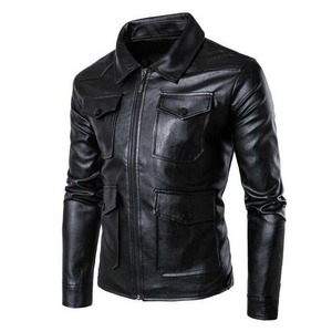 Bonne vente veste en cuir véritable durable pour hommes Services prix de gros veste en cuir pour hommes 2026 - Product Image 5