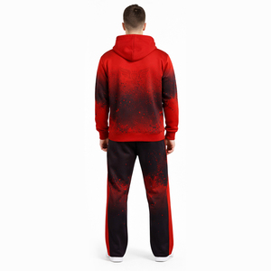 ชุดวอร์มแบบซับลิเมชั่นขายส่ง เสื้อผ้าสตรีทแวร์แบบกำหนดเอง ชุดวอร์มสีซีดสำหรับผู้ชาย - Product Image 4