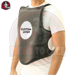 Nouveau protège-poitrine de boxe réglable tendance, haute qualité, durable pour le sparring, le Muay Thai, la sécurité sportive, entraînement de boxe en PVC - Product Image 3