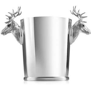 Cubo enfriador de hielo de diseño moderno, Cubo de champán hecho de acero inoxidable, Cubo de vino, Enfriador de cerveza portátil para organizador de Bar - Product Image 6