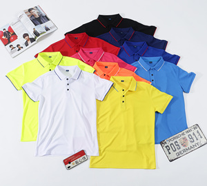 Venta al por mayor hombres Polo camiseta lisa personalizada impresión deporte Golf Activewear secado rápido gimnasio camisa transpirable manga corta Tops Polo - Product Image 3