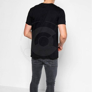 Camiseta de hombre con bordado de estilo elegante, corte relajado, algodón suave, moda casual urbana, camiseta de hombre con bordado en venta - Product Image 2