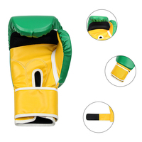 Ensembles de boxe sur mesure en cuir de vachette véritable et cuir PU, gants personnalisables et imperméables