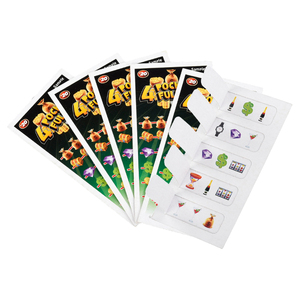 <span class=keywords><strong>2025</strong></span> Hot tùy chỉnh Trung Quốc Xổ Số vé 5 Windows kéo Tab trò chơi vé thiết kế miễn phí phá vỡ mở kéo Tab vé - Product Image 1