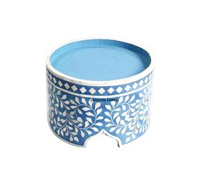 2025 nueva llegada diseño de incrustaciones de hueso bandeja para servir pastel soporte bandeja de Chocolate flor para uso doméstico en la cocina - Product Image 1