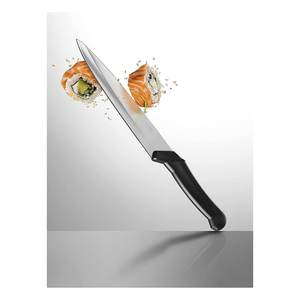 Cuchillo de Cocina CASA con Hoja de Acero Inoxidable de 20 cm, Negro y Cromado BV90790 - Product Image 2