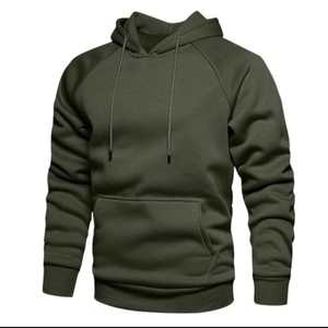 OEM logotipo personalizado de alta calidad 100% de algodón con estilo Streetwear de los hombres de invierno de manga larga sudaderas con capucha de talla grande esencial gran oferta - Product Image 3