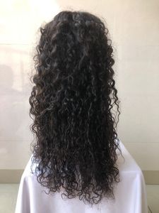 Peluca Rizada Transgreen TG-811 100% Natural de Punjab, Cabello Indio Virgen con Cutícula Alineada de Alta Densidad 300%, 5x5, Venta al Por Mayor - Product Image 4