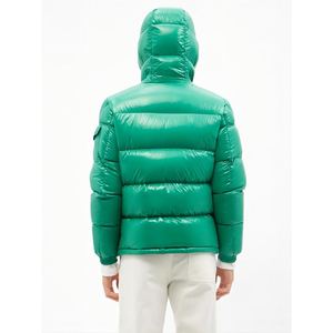 Mens Premium Quality 2025 Fashion Contrast Color Puffer Jacket Winter <b>Coat</b> <b>With</b> Padding Effect Wholesale Factory Customizable - Product Image 5