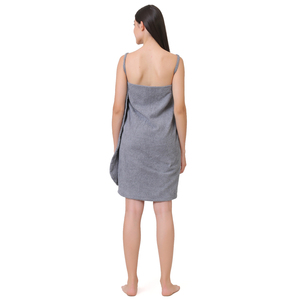 Robe portefeuille de bain douce de qualité supérieure pour femmes pour la maison Robe portefeuille de bain de qualité professionnelle de couleur unie et de bon design - Product Image 5