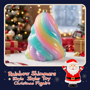 Rainbow Shimmers <b>Slime</b> Skyler Christmas Figurine <b>Toy</b> - Product Image 3