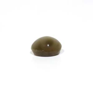 Pierre précieuse œil-de-chat de 5,2 carats, 10 mm, brun doré, minérale, polie, certifiée IGI pour accessoires de bijouterie - Product Image 3