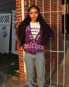 Fabricante personalizado Sun Faded bordado desgastado cremallera Streetwear ácido lavado 500gsm hombres Zip up Heavyweight Rhinestone Hoodie - Product Image 1