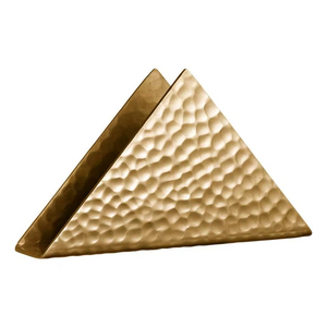 Porte-serviettes doré spécial Ramadan support de mouchoirs en métal martelé décor de Table islamique élégant organisateur de table à manger - Product Image 1