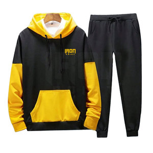 Nouveau modèle de survêtements en polaire à manches longues pour hommes en coton et polyester fabriqué au Pakistan vente en gros de survêtements en polaire pour hommes - Product Image 1