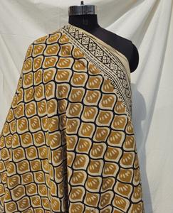 Handmade Indian <b>Women</b> Cotton Beach Wear <b>Neck</b> Dupatta Block Printed Natural Cotton Bratheable Pool Party Summer Wear Large Pareo - Product Image 6