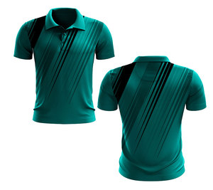Col boutonné imprimé personnalisé pour chemise, évacuation de l'humidité, respirant, vêtement décontracté, coupe confortable, design classique intemporel pour homme, 100% - Product Image 6