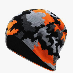 Nouveaux bonnets tendance et de haute qualité pour hommes en coton jacquard, service OEM, prix responsable, bonnets en tricot à revers - Product Image 4