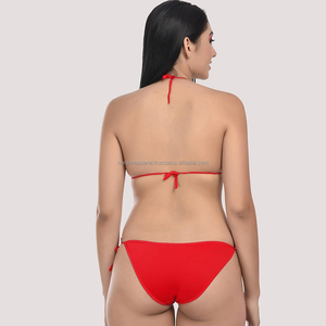 Nardon Apparel solide deux pièces taille haute fermetures à glissière avant Sexy maille mode Bikini ensemble 2025 nouveau - Product Image 2