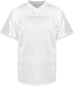 Camisetas de fútbol americano con logotipo bordado sublimado, camisetas de fútbol de malla cuadrada de poliéster personalizadas - Product Image 1