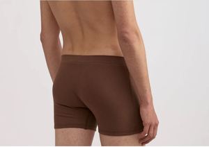 Bóxer de algodón orgánico para hombre, transpirable, antibacteriano, sostenible, certificado GOTS, con logotipo personalizado, ropa interior de Modal - Product Image 2